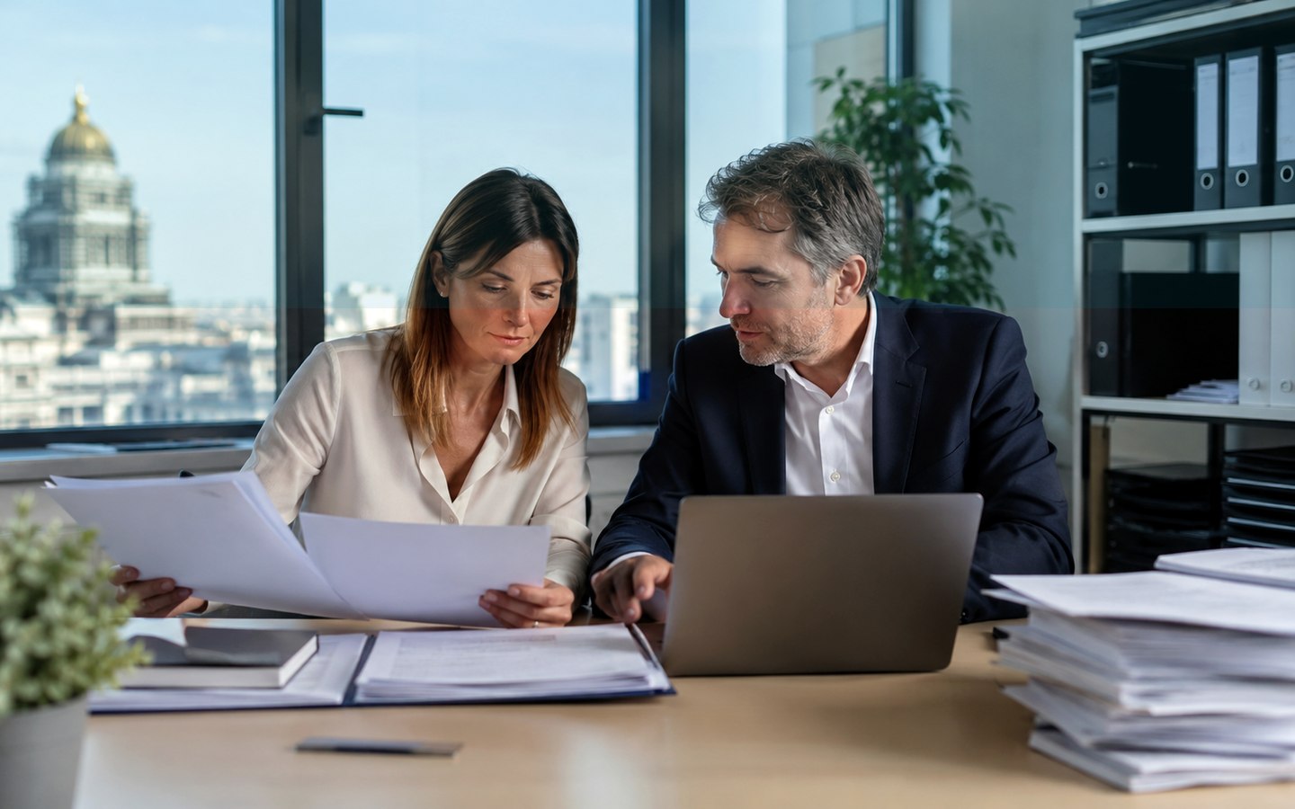 Organisation de courriers et documents de retraite